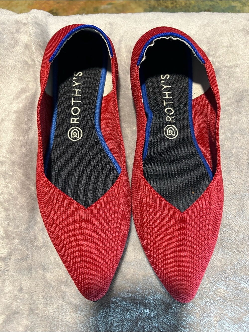 Rothy's The Point Red Sz 11